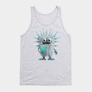 Meet Slurpee: The Cool and Collected Ice Monster Tank Top